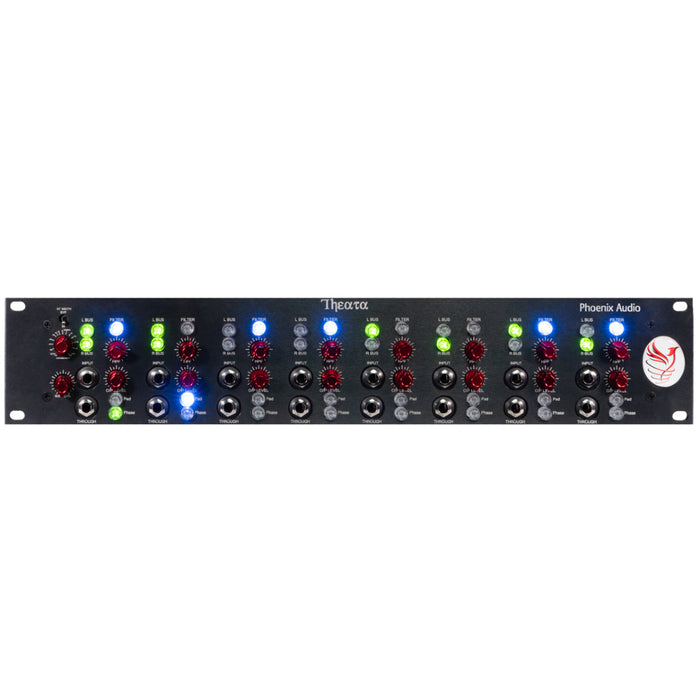 Phoenix Audio Theata - 8-Channel Class-A Discrete Instrument pre-amp and Summing Mixer with Stereo width control