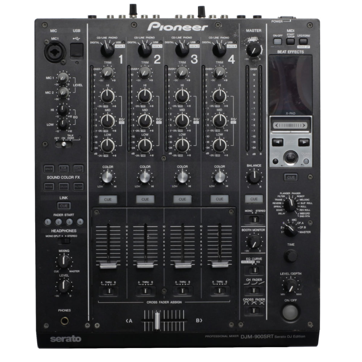 Pioneer DJM900 SRT - 4 Channel Pro DJ Digital Mixer - Used ...