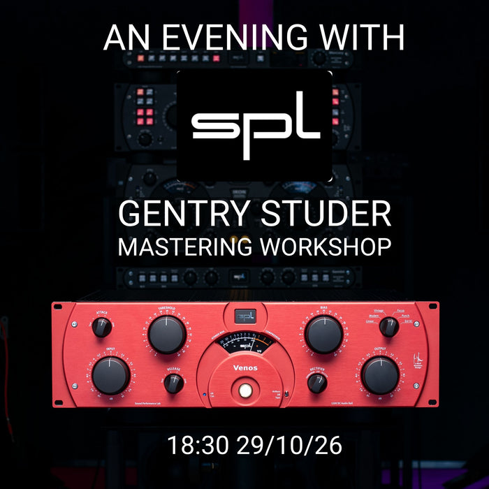 Gentry Studer - SPL Mastering Masterclass @ Studiocare