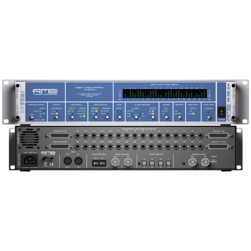 RME M-32 DA Pro II - High-End 32-Channel 192 kHz DA Converter with MADI and AVB