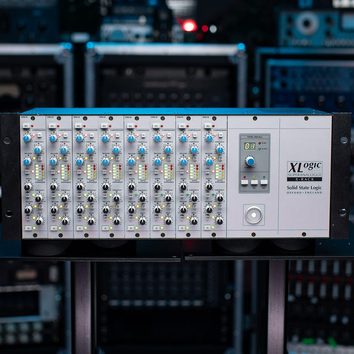SSL X-Rack with 8 × XR618 Compressor Modules - Used