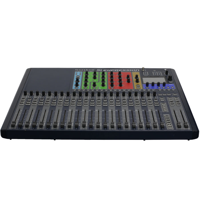 Si Expression 2 Rear Panel Soundcraft Si Expression 2 Inc.flightcase - Used — Studiocare