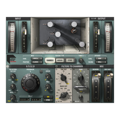 Waves Abbey Road Chambers plugin interface