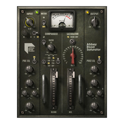 Waves Abbey Road Saturator plugin interface