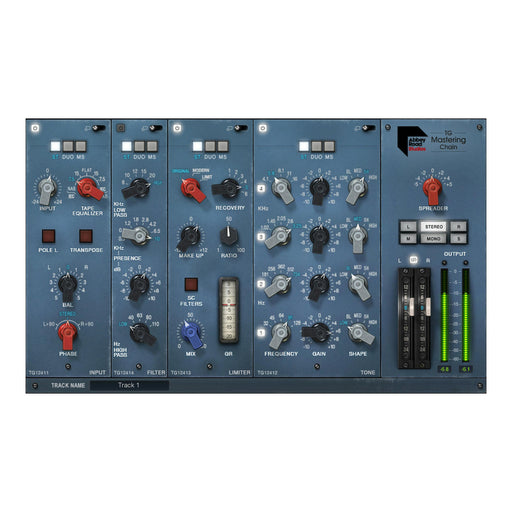 Waves Abbey Road TG Mastering Chain plugin interface