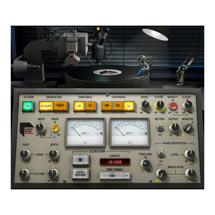 Waves Abbey Road Vinyl plugin interface