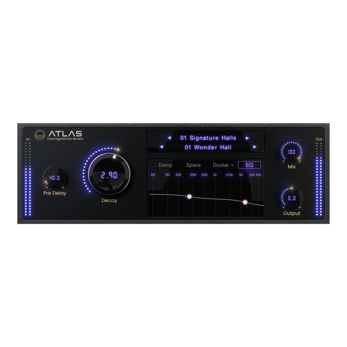Waves Atlas Reverb plugin interface