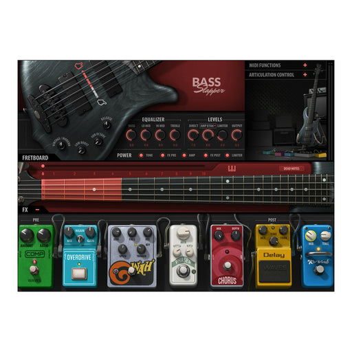 Waves Bass Slapper plugin interface