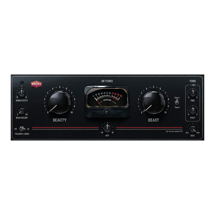 Waves Magma BB Tubes plugin interface