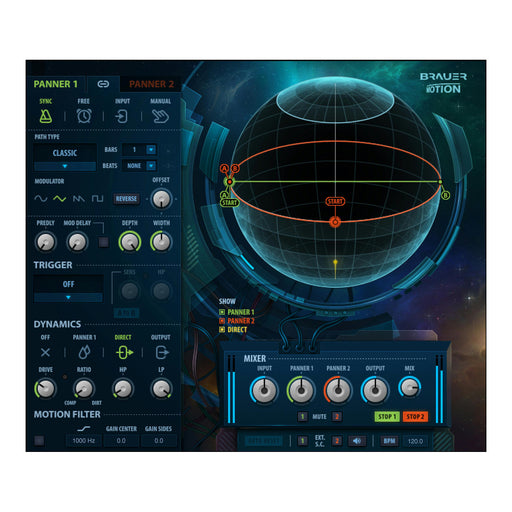 Waves Brauer Motion plugin interface