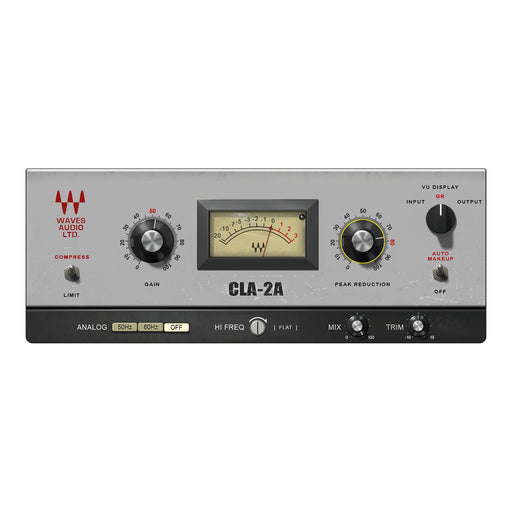 Waves CLA-2A plugin interface