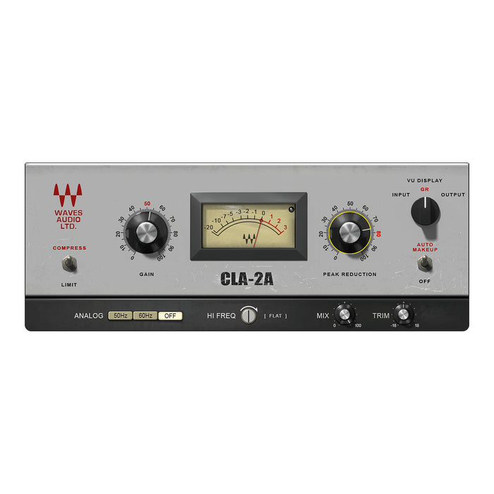 Waves CLA-2A plugin interface