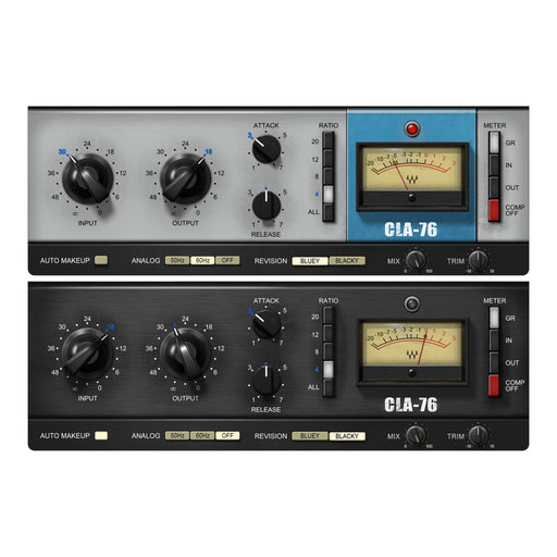 Waves CLA-76 plugin interface