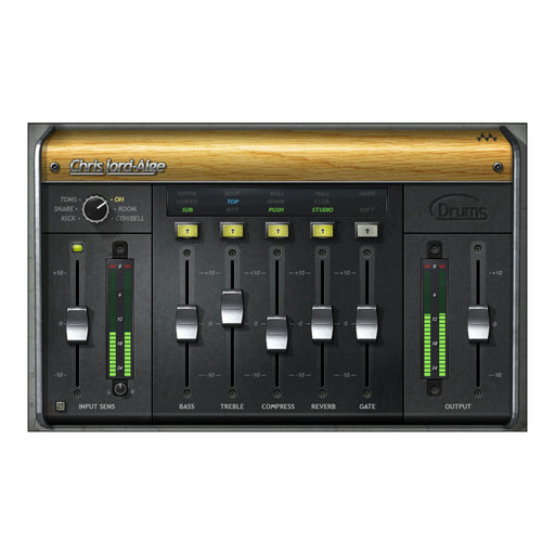 Waves CLA Drums plugin interface