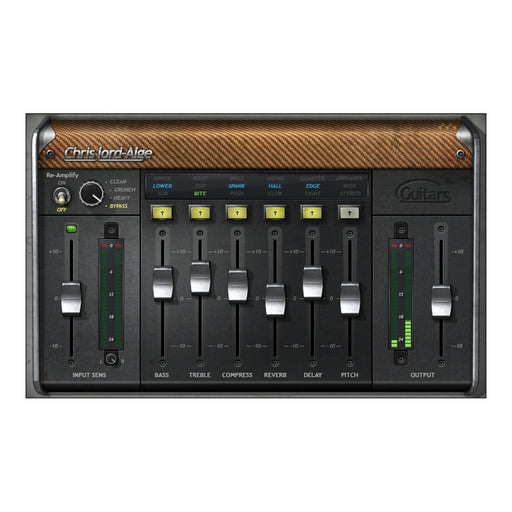 Waves CLA Guitars plugin interface