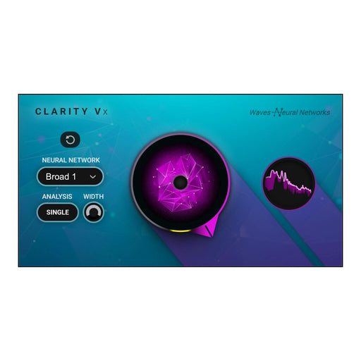 Waves Clarity Vx plugin interface