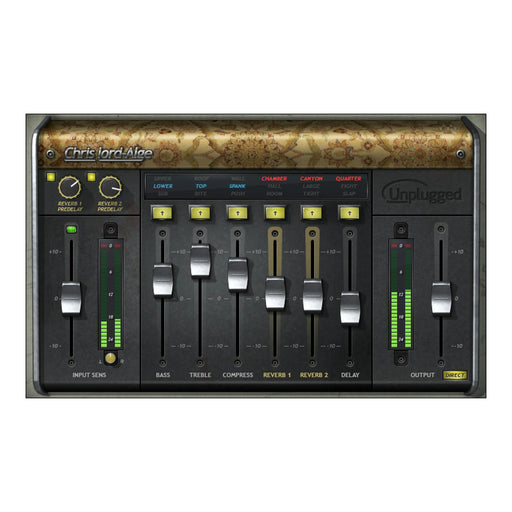 Waves CLA Unplugged plugin interface