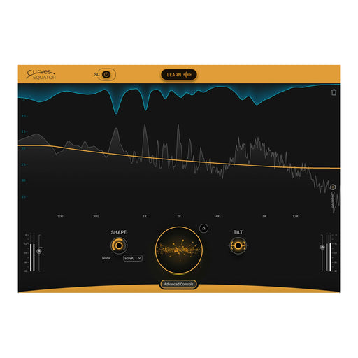 Waves Curves Equator plugin interface