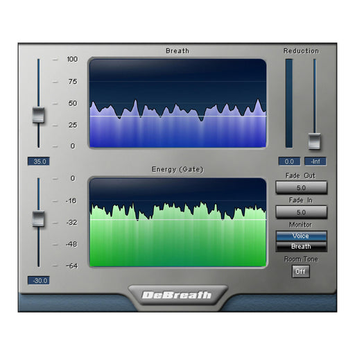 Waves DeBreath plugin interface
