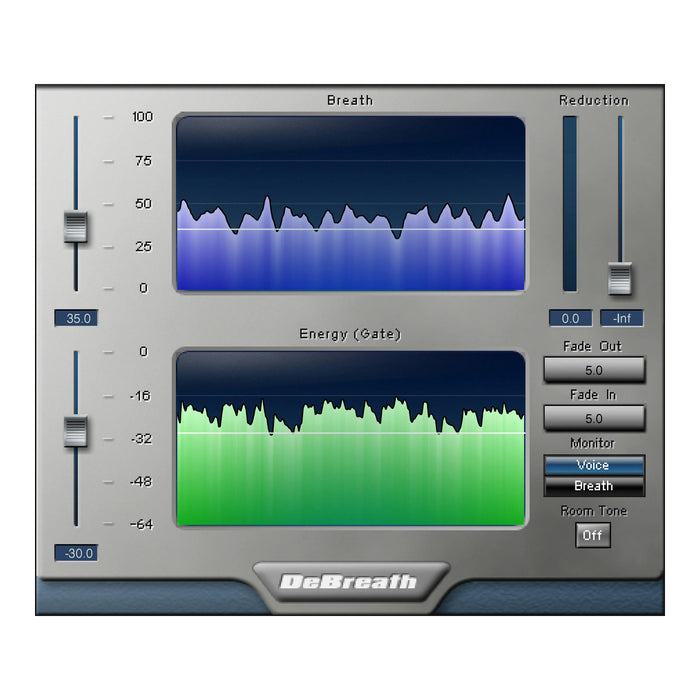 Waves DeBreath plugin interface