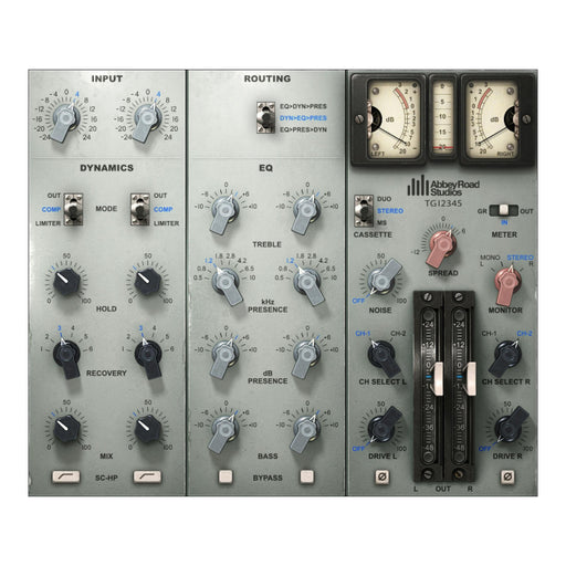 Waves Abbey Road EMI TG12345 Channel Strip Plugin plugin interface