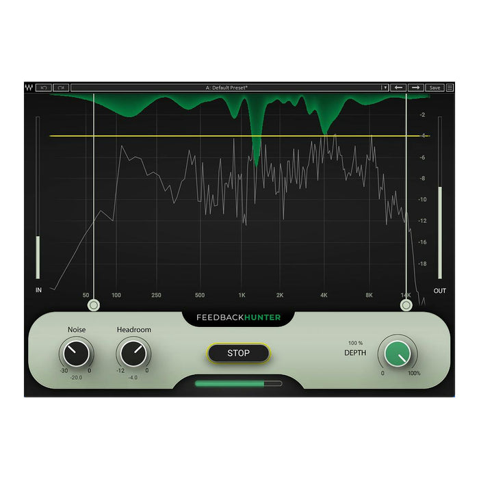 Waves Feedback Hunter plugin interface