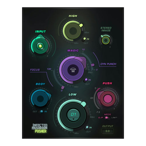 Waves Infected Mushroom Pusher plugin interface