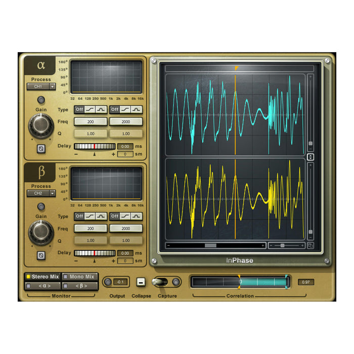 Waves InPhase plugin interface