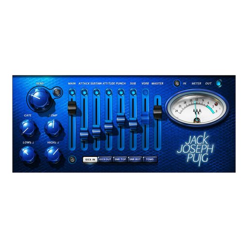 Waves JJP Drums plugin interface