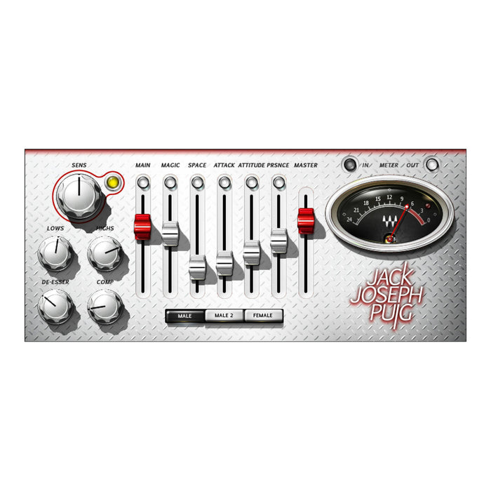 Waves JJP Vocals plugin interface