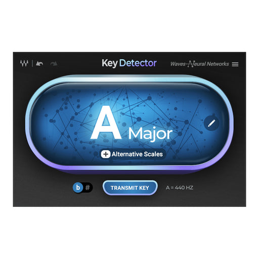 Waves Key Detector plugin interface