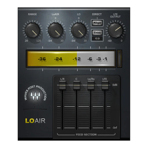 Waves LoAir plugin interface
