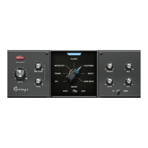 Waves Magma Springs plugin interface