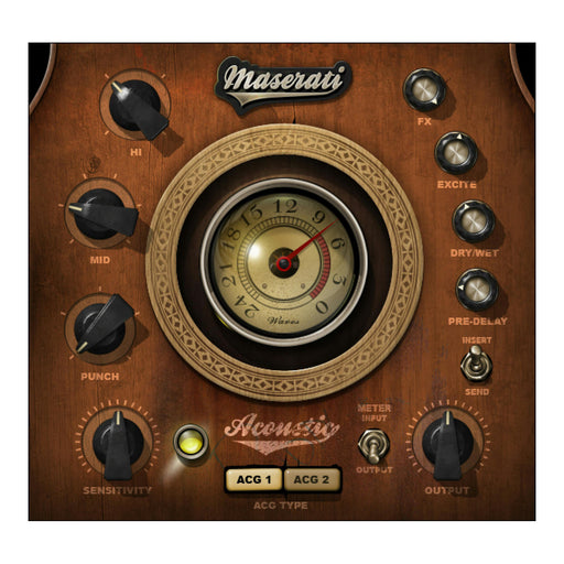 Waves Maserati ACG plugin interface