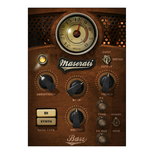Waves Maserati B72 plugin interface