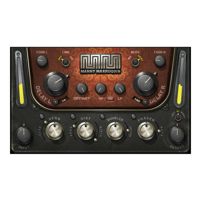 Waves Manny Marroquin Delay plugin interface