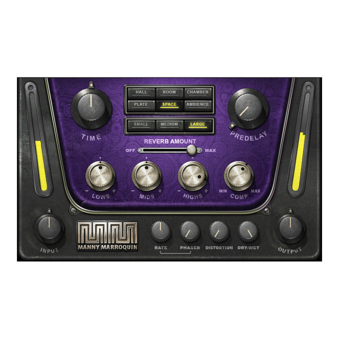 Waves Manny Marroquin Reverb plugin interface