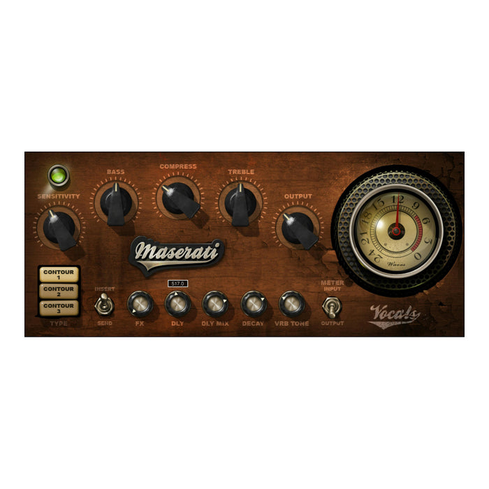 Waves Maserati VX1 plugin interface