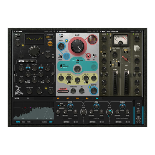 Waves MultiMod Rack plugin interface