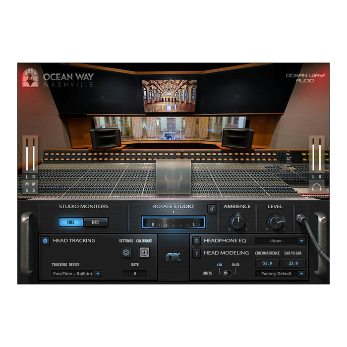 Waves Nx Ocean Way Nashville plugin interface
