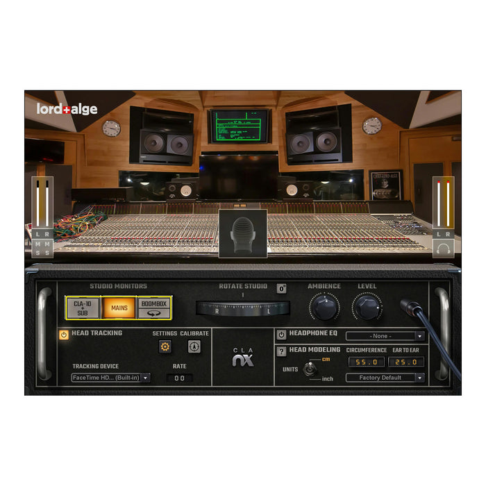 Waves CLA Nx plugin interface