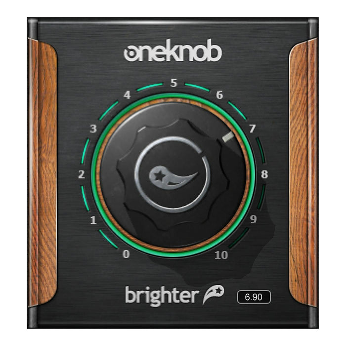 Waves OneKnob Brighter plugin interface