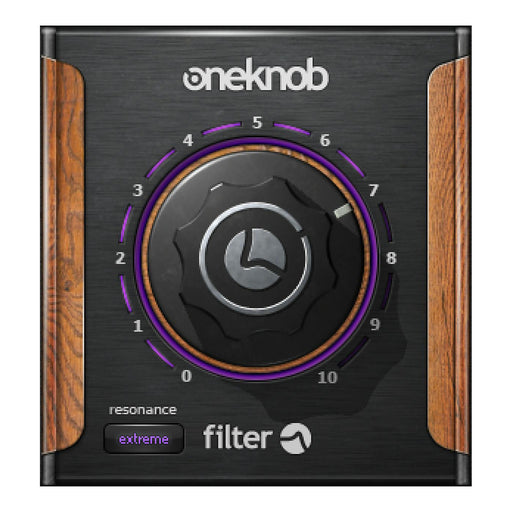 Waves OneKnob Filter plugin interface
