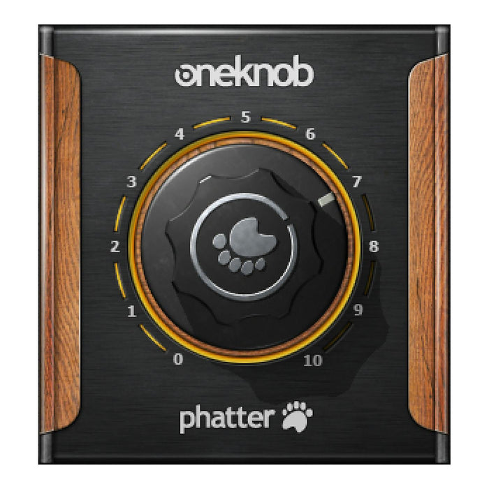 Waves OneKnob Phatter plugin interface