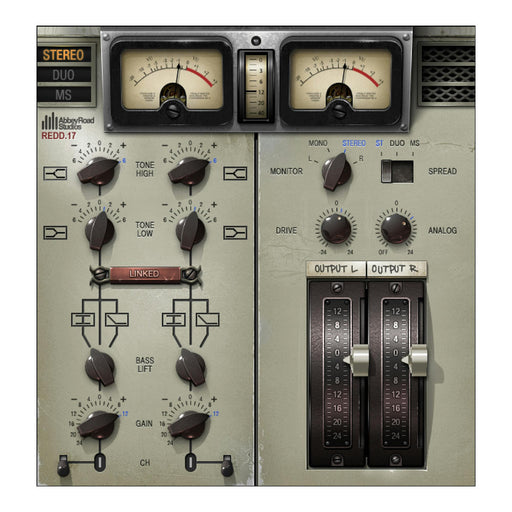 Waves Abbey Road REDD Consoles plugin interface