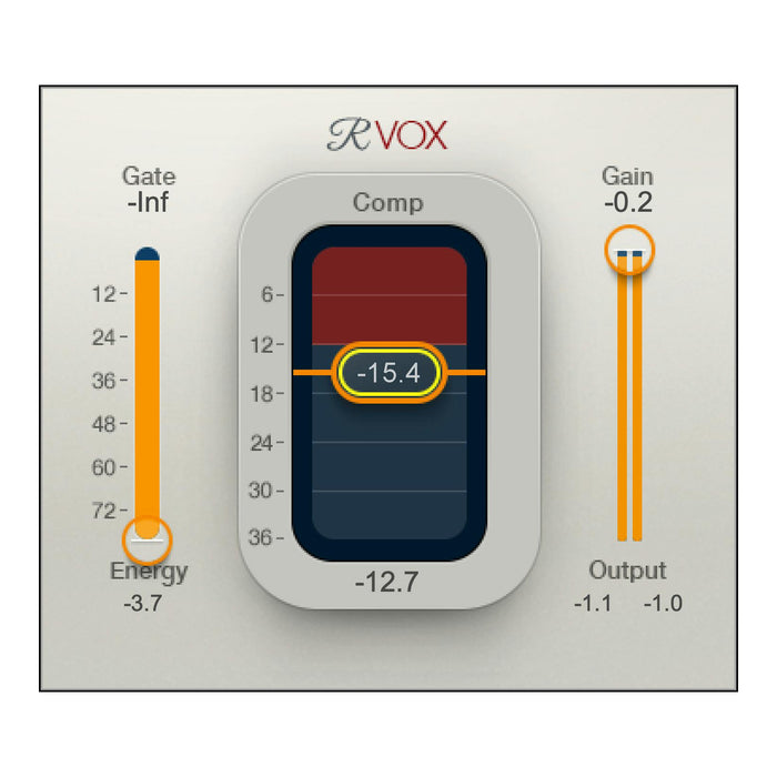 Waves Renaissance Vox plugin interface