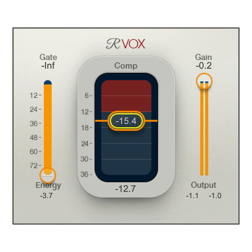 Waves Renaissance Vox plugin interface