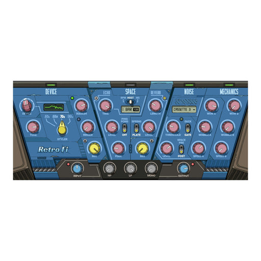 Waves Retro Fi plugin interface