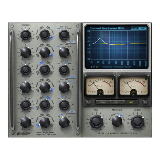 Waves Abbey Road RS56 Passive EQ plugin interface
