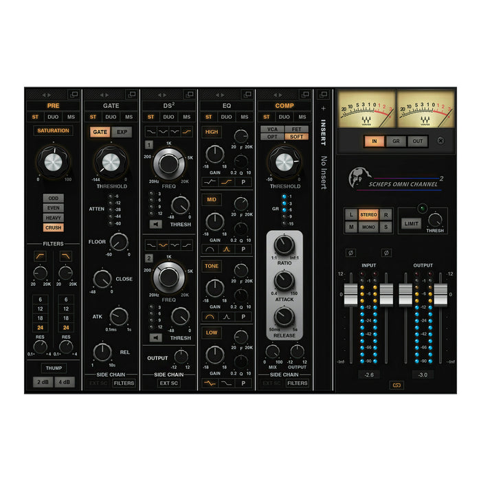 Waves Scheps Omni Channel 2 plugin interface
